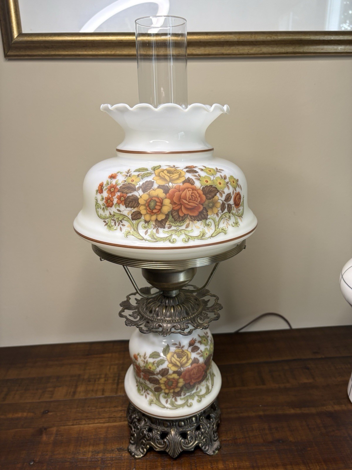 vintage quoizel hurricane lamp vintage quoizel hurricane lamp