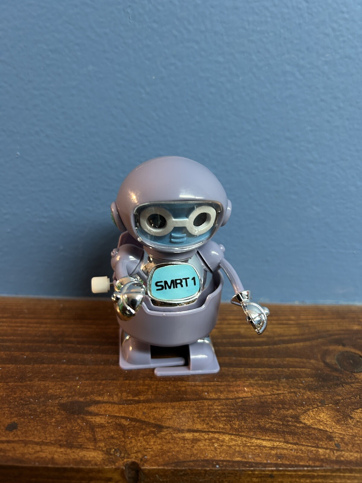 Vintage 1982 Disney Epcot Center Opening SMRT 1 Robot Wind-up Toy TESTED