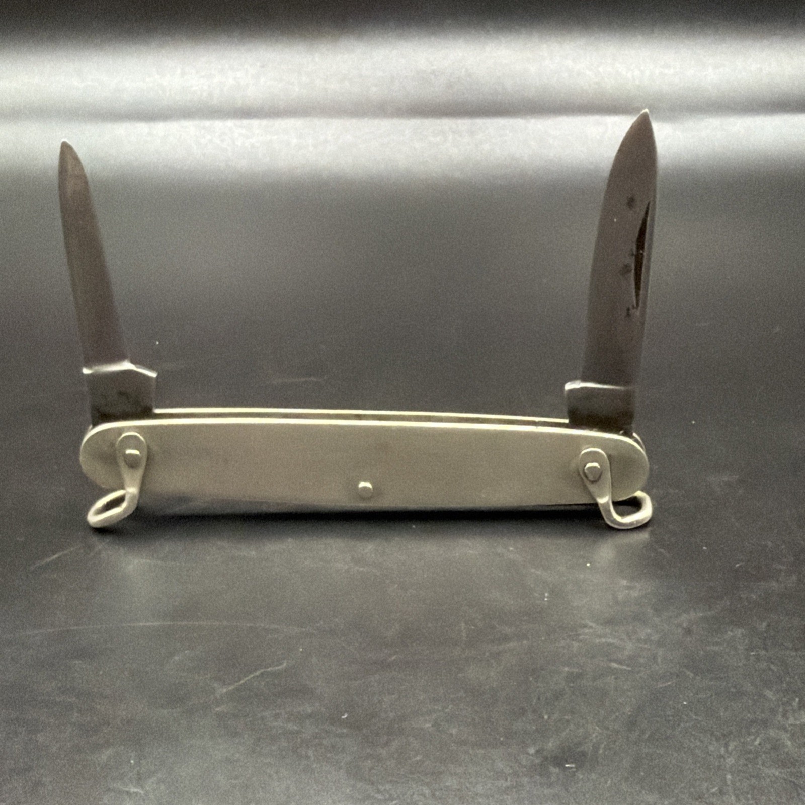 Antique Steer Webster Sheffield England Desk Clerk Folding Pocket Knife Standing Antique Steer Webster Sheffield England Desk Clerk Folding Pocket Knife Standing