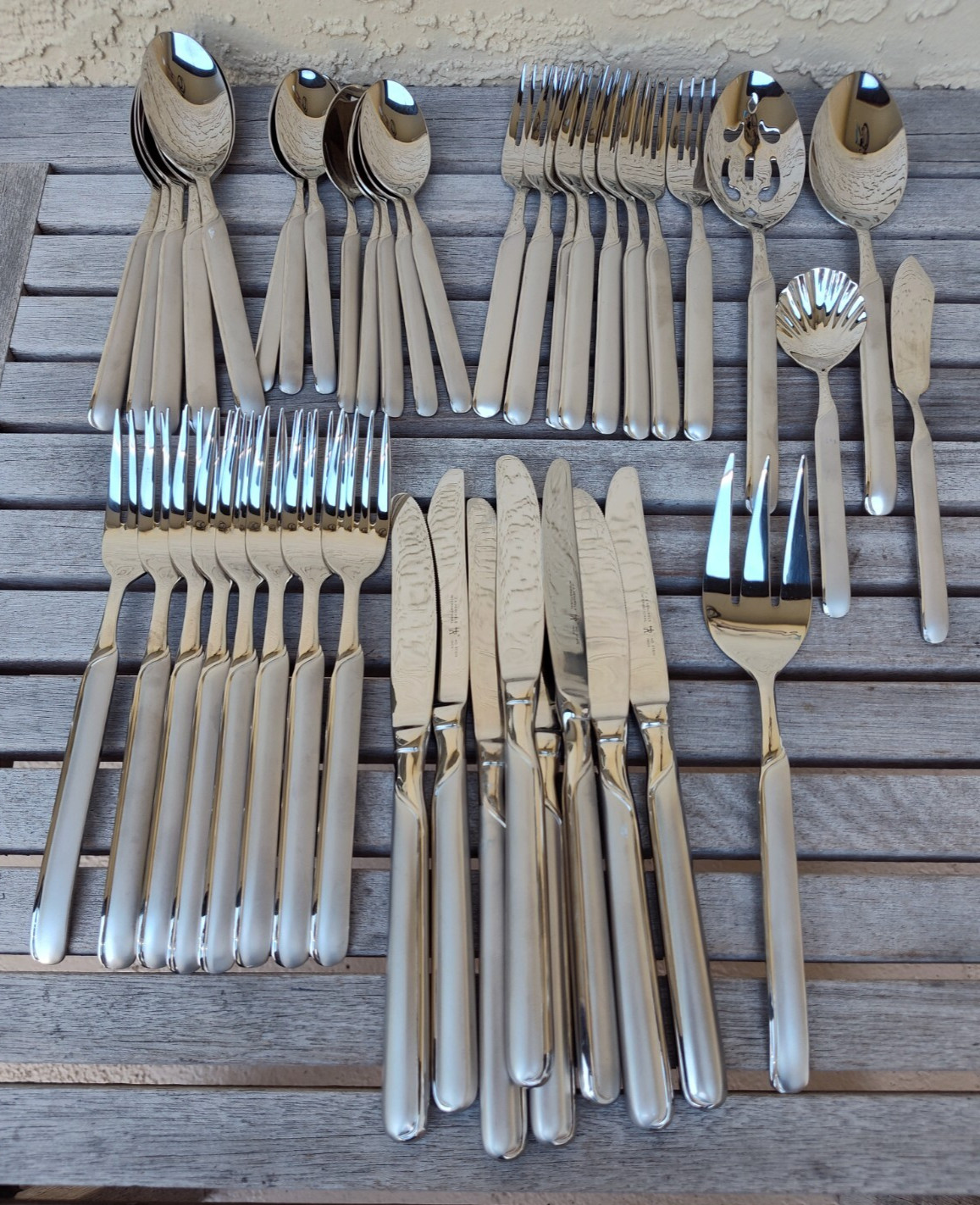 ZWILLING JA Henckels SYNERGY Frost Glossy  18/10 Stainless 42 pcs. 