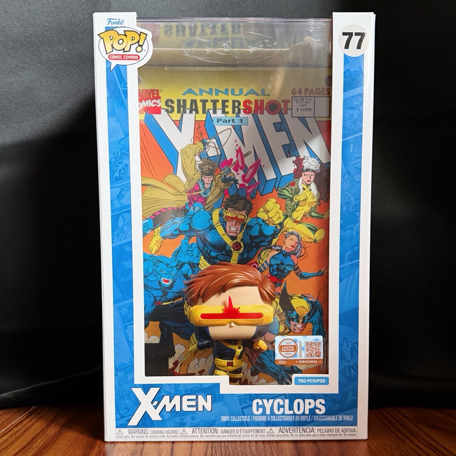 Pop Comic Covers X-Men: Shattershot Cyclops LE 750 Pieces GRAIL Pop Comic Covers X-Men: Shattershot Cyclops LE 750 Pieces GRAIL