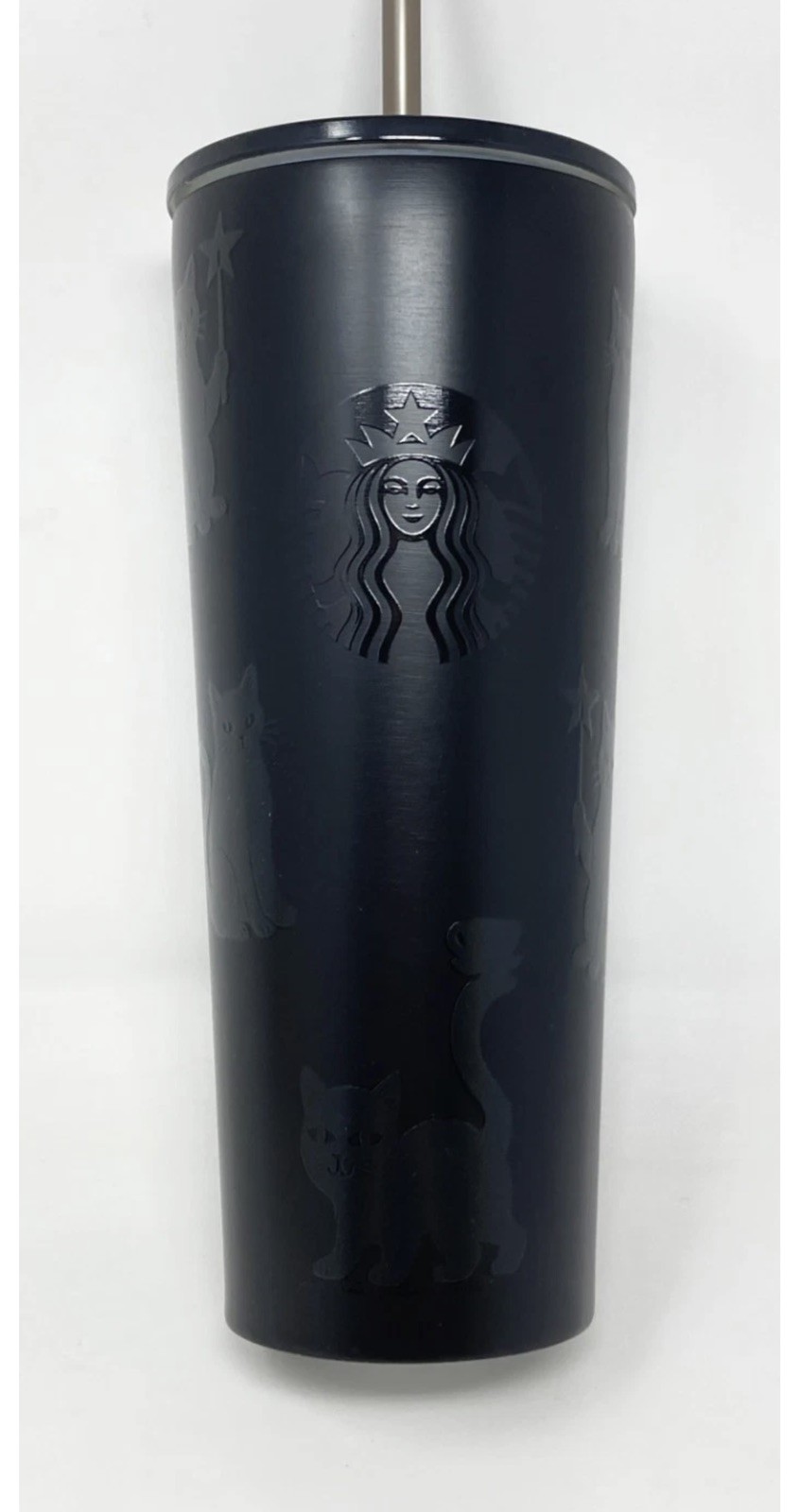 🖤💚NWT Starbucks 2026 Glow in the Dark Black Cat Cold Cup