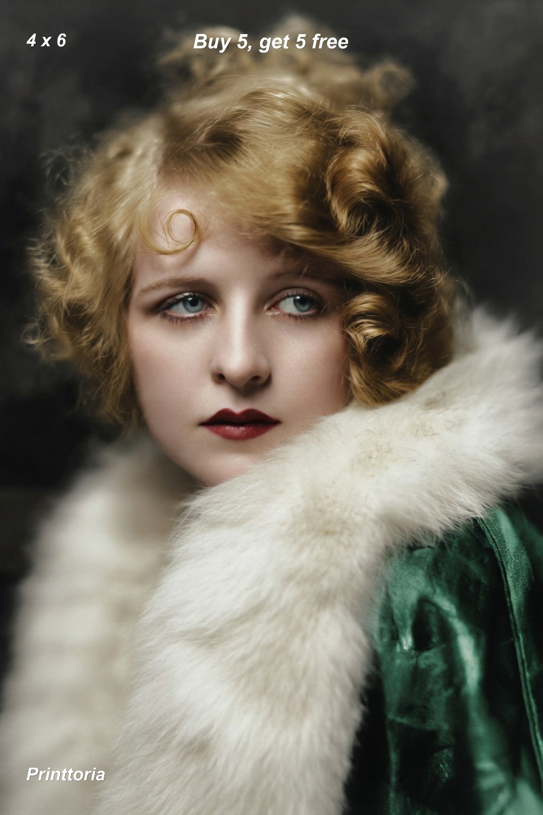 ZIEGFELD FOLLIES ❤️ 4X6 PHOTO - Vintage Broadway - Stage Portrait - Showgirls