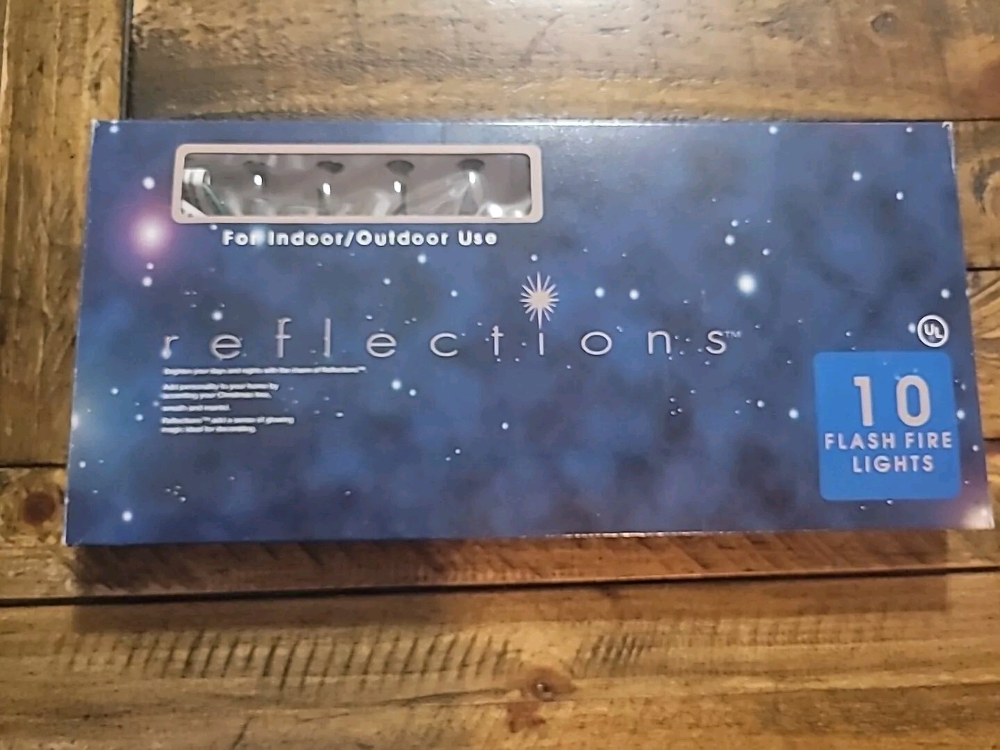 Reflections Flash Fire Xmas Lights Indoor/Outdoor Use Reflections Flash Fire Xmas Lights Indoor/Outdoor Use
