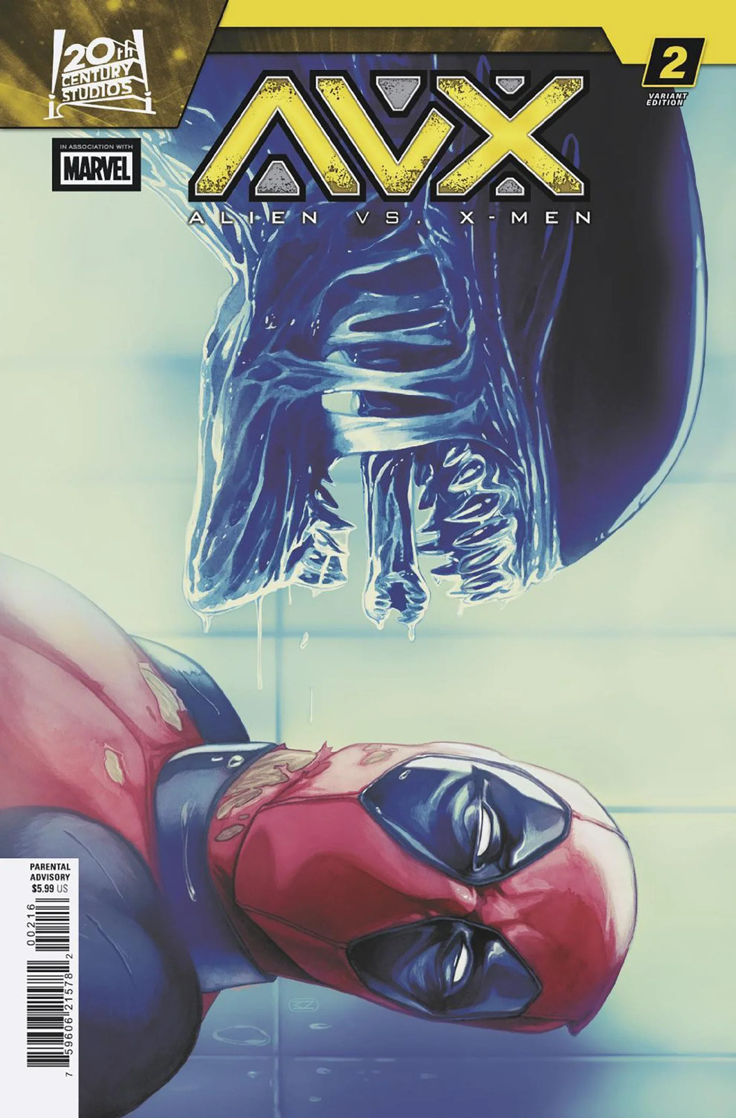 PRE-SALE: Alien vs. X-Men #2 Nimit Malavia Variant