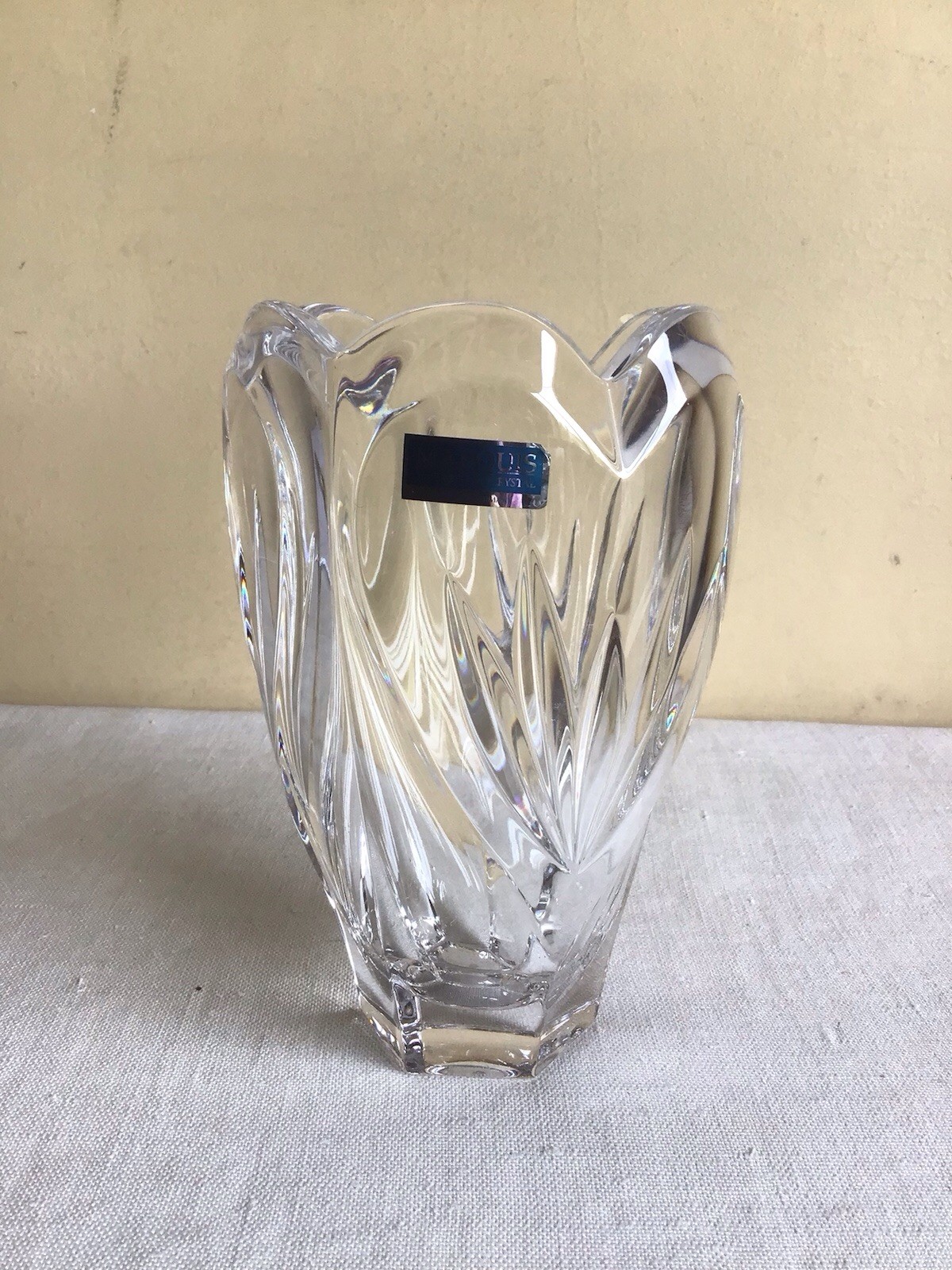 Vintage Marquis Waterford Sweet Memories Germany Crystal Glass Flower Vase