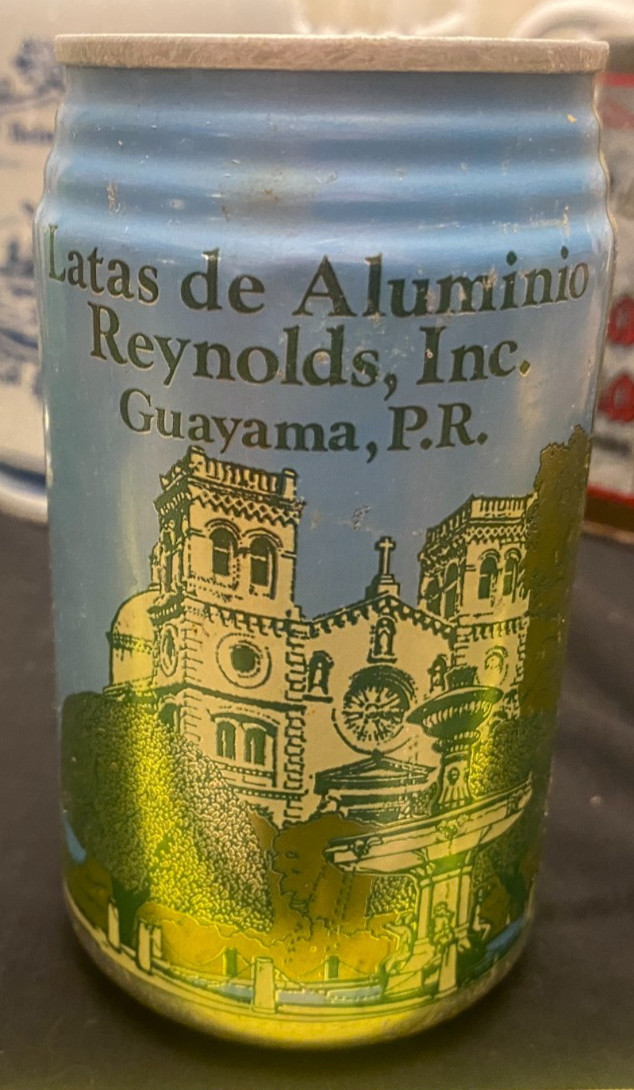 PUERTO RICO, 1980-90\'s, GUAYAMA, Vintage, Reynolds INC, Aluminum Can Plant Inaug