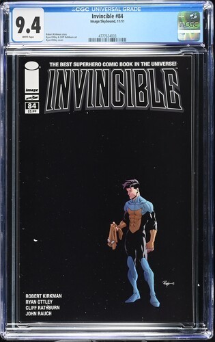 Invincible #84 CGC 9.4 IMAGE COMICS 2011 Invincible #84 CGC 9.4 IMAGE COMICS 2011