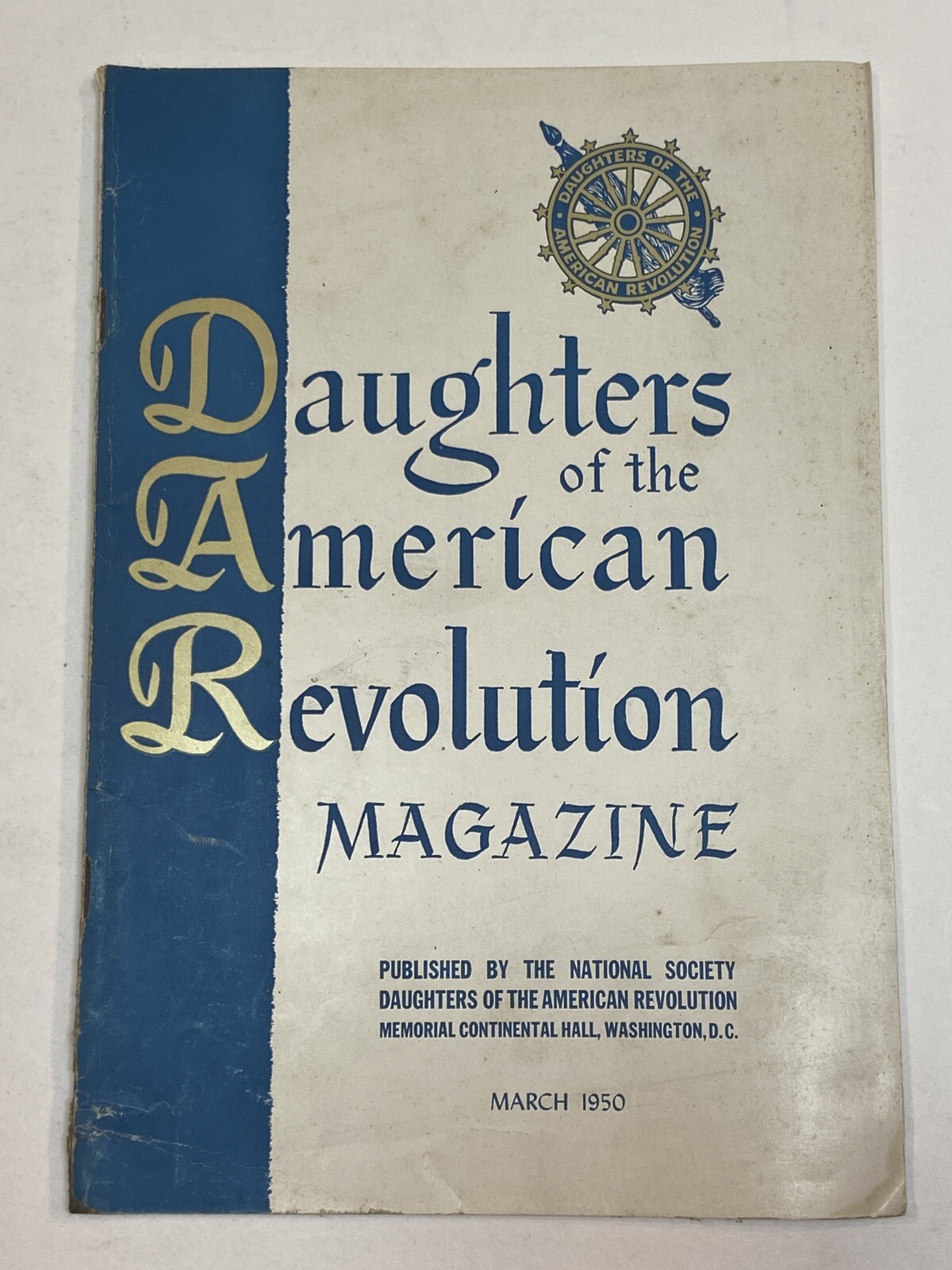 DAR Daughters of the American Revolution Magazine 3 1950 Andrew Jackson Pio Pico