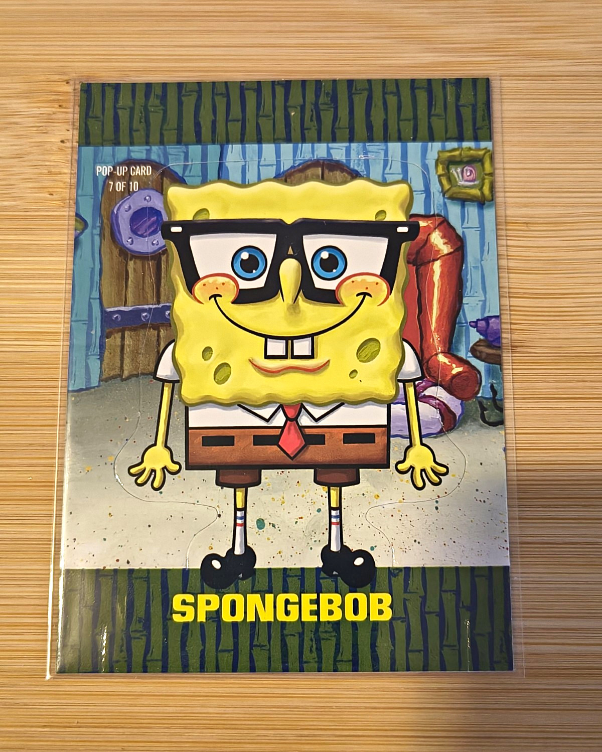 Topps SpongeBob SquarePants Series 2 Pop-Up Card #7 of 10 Nickelodeon Topps SpongeBob SquarePants Series 2 Pop-Up Card #7 of 10 Nickelodeon