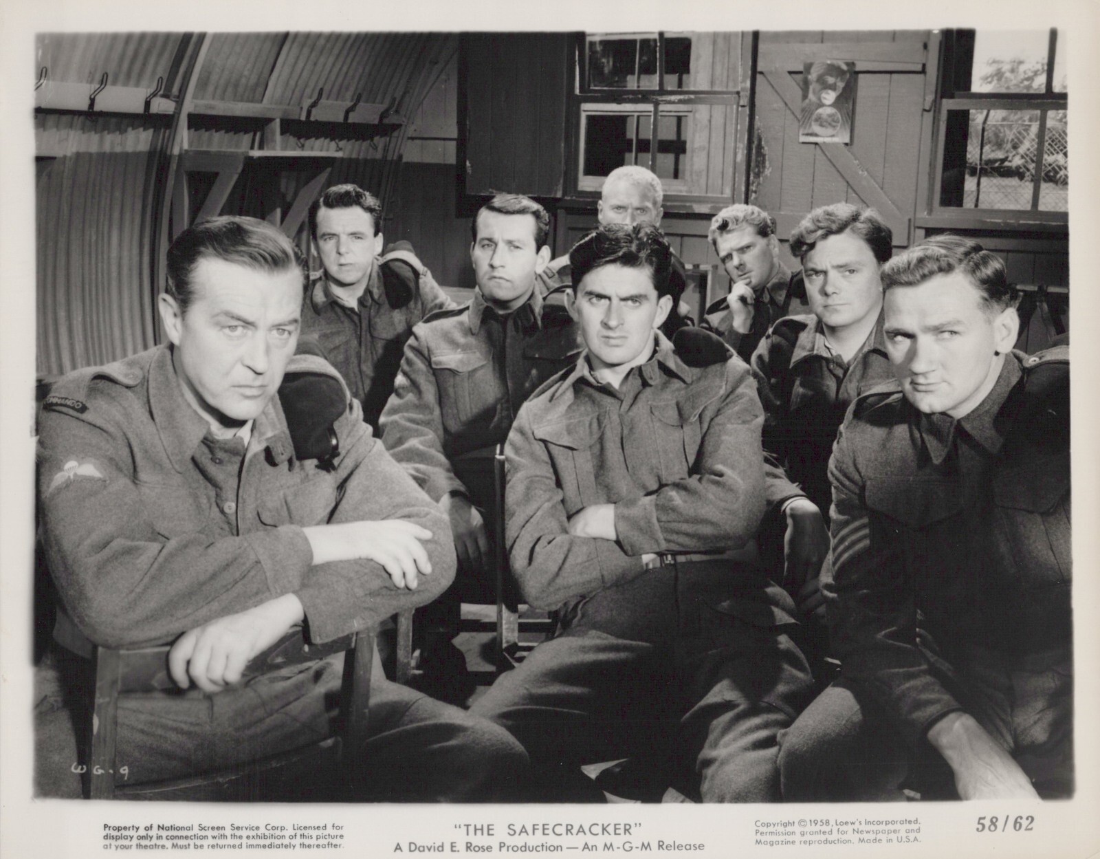 Hollywood Ray Milland + Barry Jones + Victor Maddern Movie Still Orig Photo 851