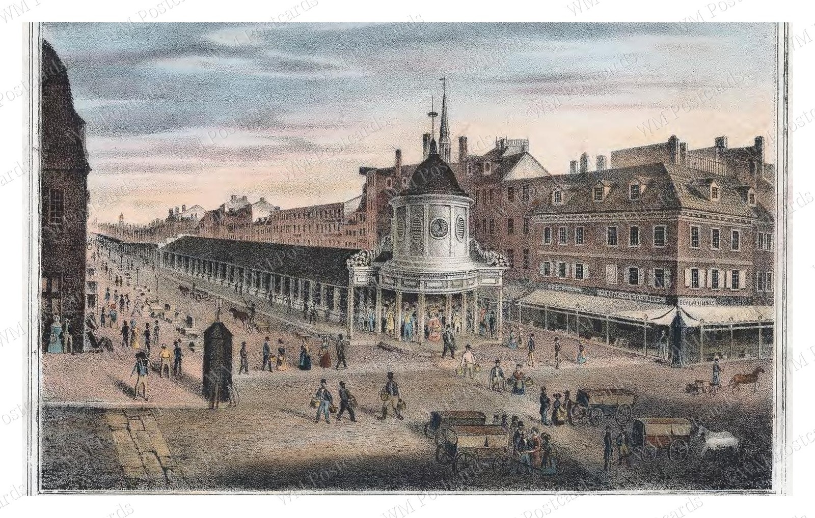 Philadelphia Pennsylvania 1840 Market Street New Jersey Market Standard Postcard Philadelphia Pennsylvania 1840 Market Street New Jersey Market Standard Postcard