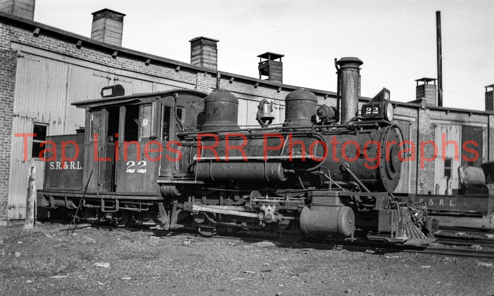 Sandy River & Rangeley Lakes #22 Roundhouse Phillips ME 1929 New 5x8 Photos