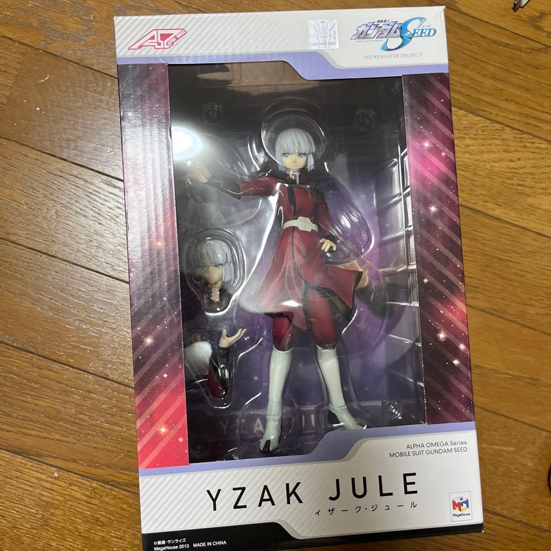 Gundam SEED Isaac Figure G.E.M. ALPHA OMEGA 1/8 Unused Near Mint