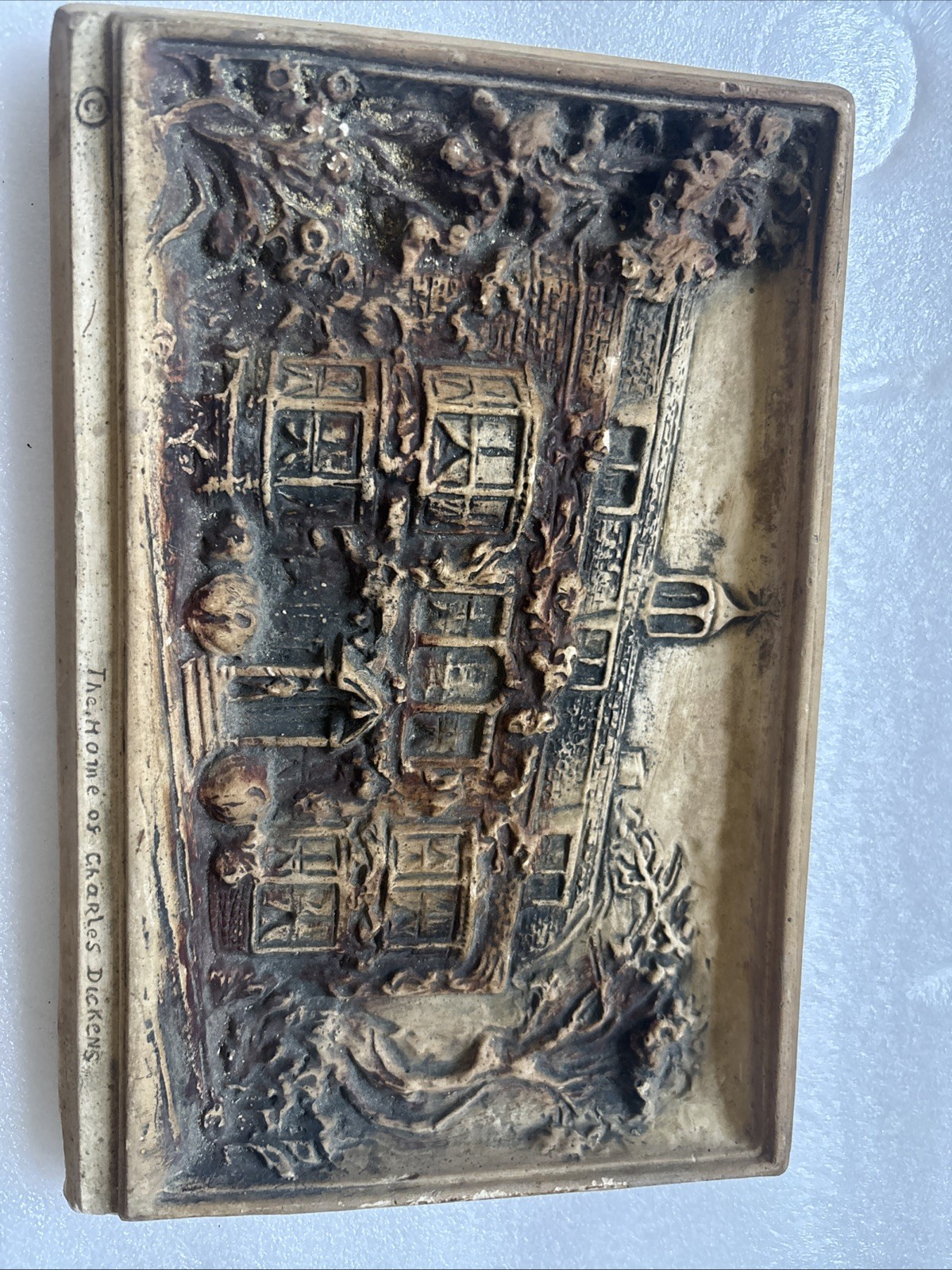 vintage Ivorex wall plaque titled vintage Ivorex wall plaque titled