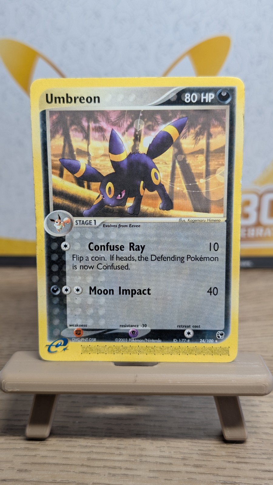 Pokémon TCG Sandstorm Umbreon 24/100 Non Holo Rare LP Pokémon TCG Sandstorm Umbreon 24/100 Non Holo Rare LP