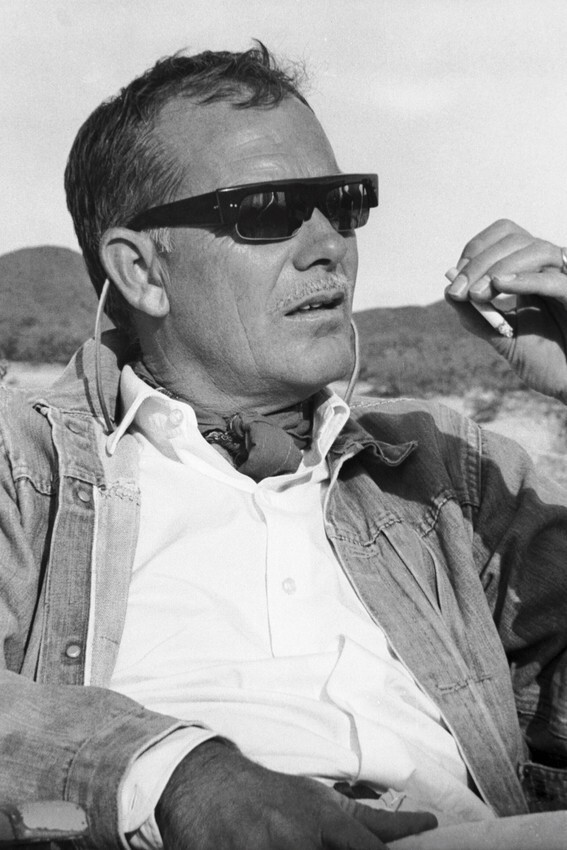 SAM PECKINPAH RARE CANDID 24X36 B&W 24x36 inch Poster SAM PECKINPAH RARE CANDID 24X36 B&W 24x36 inch Poster