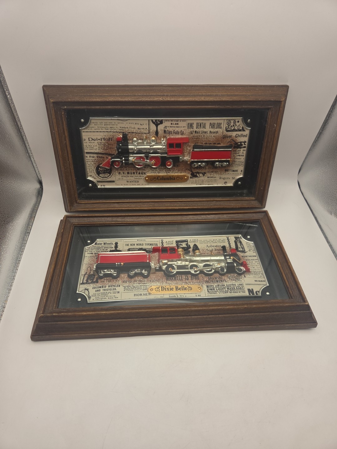 VINTAGE INTERCRAFT INDUSTRIES ANTIQUE TRAINS VINTAGE INTERCRAFT INDUSTRIES ANTIQUE TRAINS