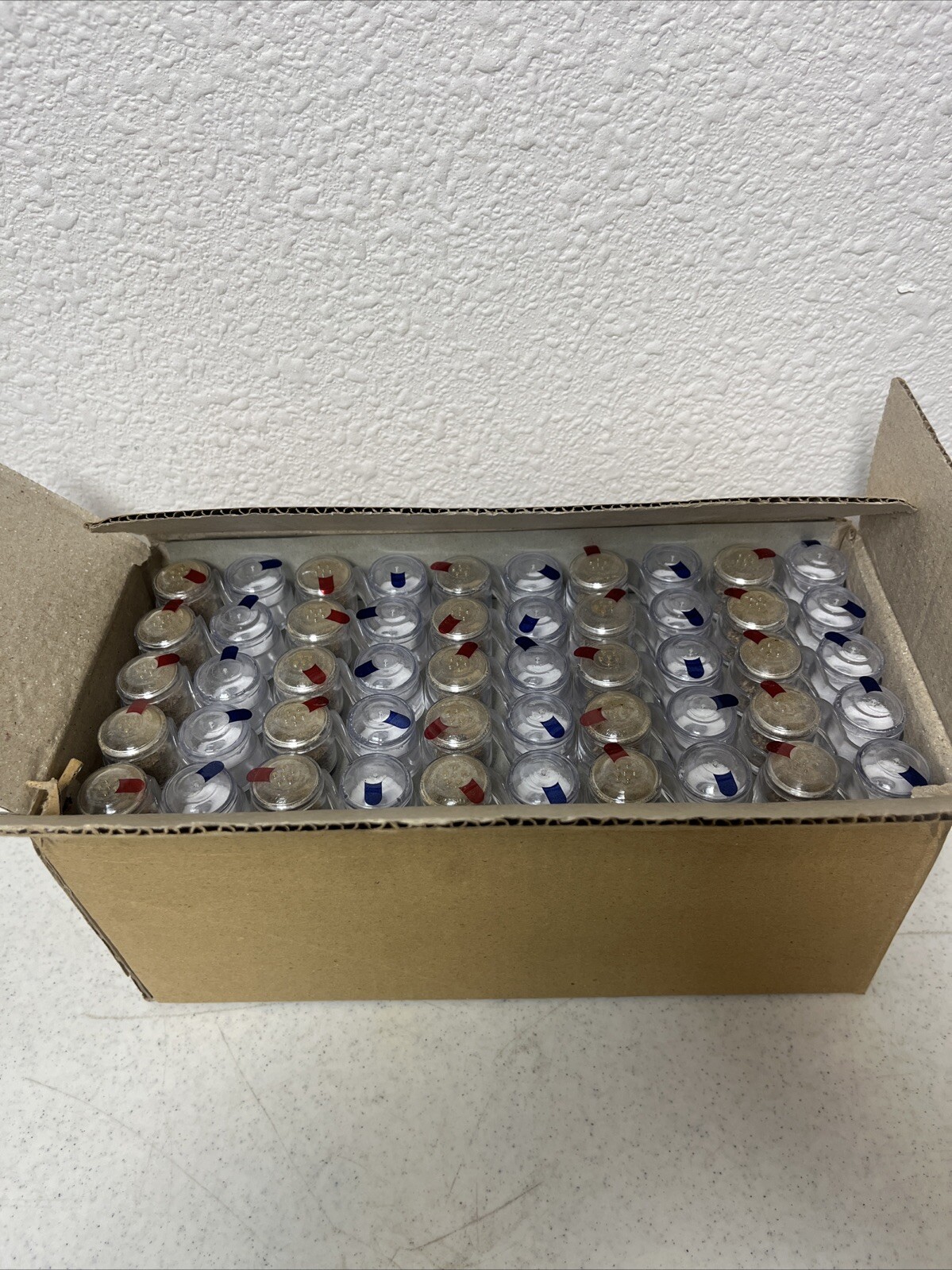 Salt & Pepper Mini Shaker Pre-Filled Travel Size Disposable 100 Sets New In Box Salt & Pepper Mini Shaker Pre-Filled Travel Size Disposable 100 Sets New In Box