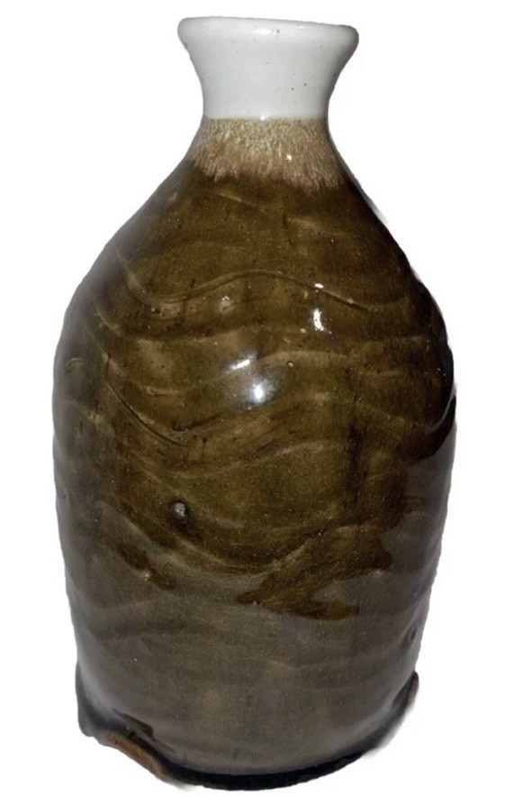 Adorable nice Vintage Mud Love Pottery Vase Adorable nice Vintage Mud Love Pottery Vase