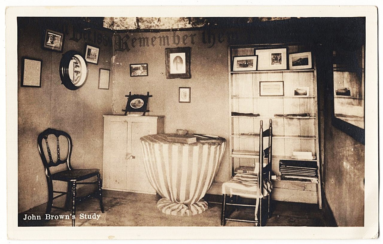 real photo John Brown's Study antique Photo Park Canton NY postcard RPPC real photo John Brown's Study antique Photo Park Canton NY postcard RPPC
