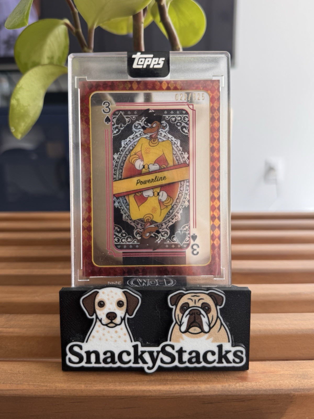 2025 Topps Disney Mint Powerline Playing Card /125 Still Sealed
