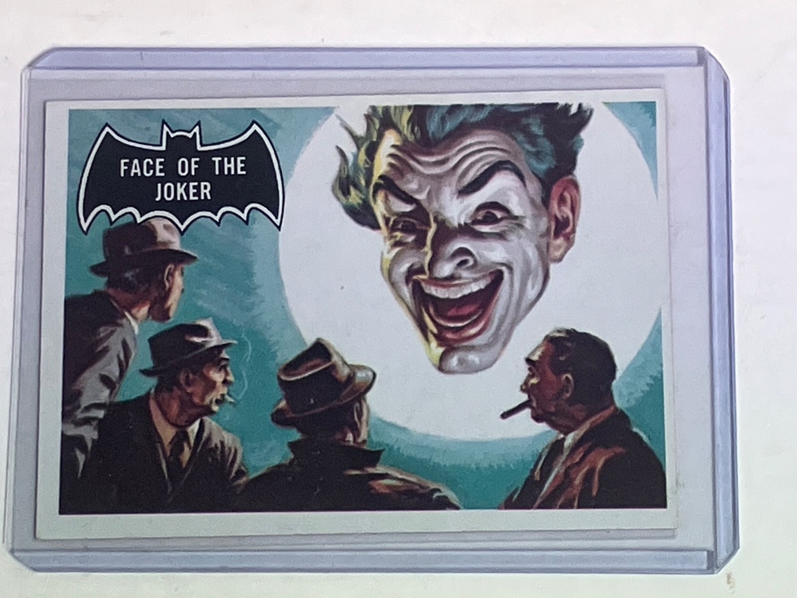 Excellent Vintage Original 1966 Batman Card #9 Face of the Joker