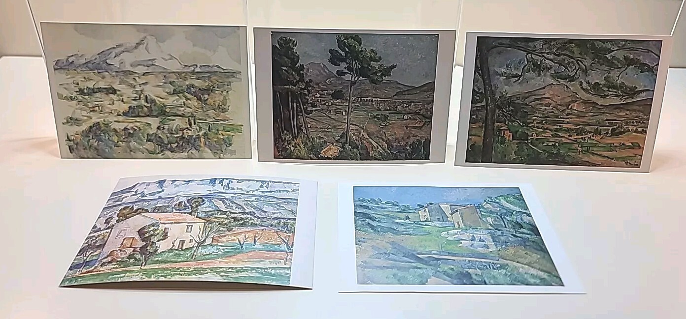 Paul Cezanne (1839-1906) - Lot Of 5 Vintage Unposted Postcards 4\ Paul Cezanne (1839-1906) - Lot Of 5 Vintage Unposted Postcards 4\