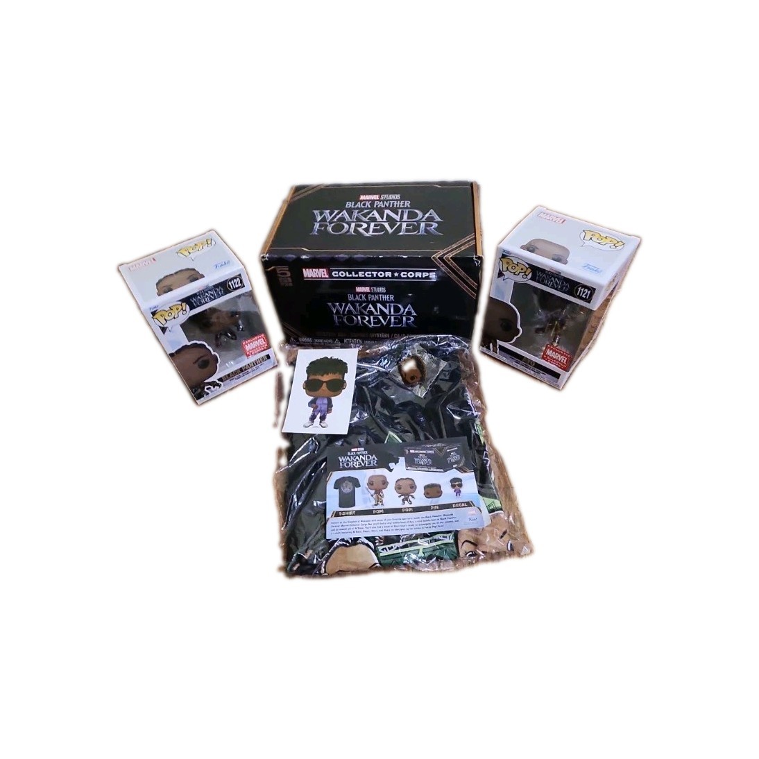 Funko Black Panther Wakanda Forever Mystery Box Marvel Collector Corps 