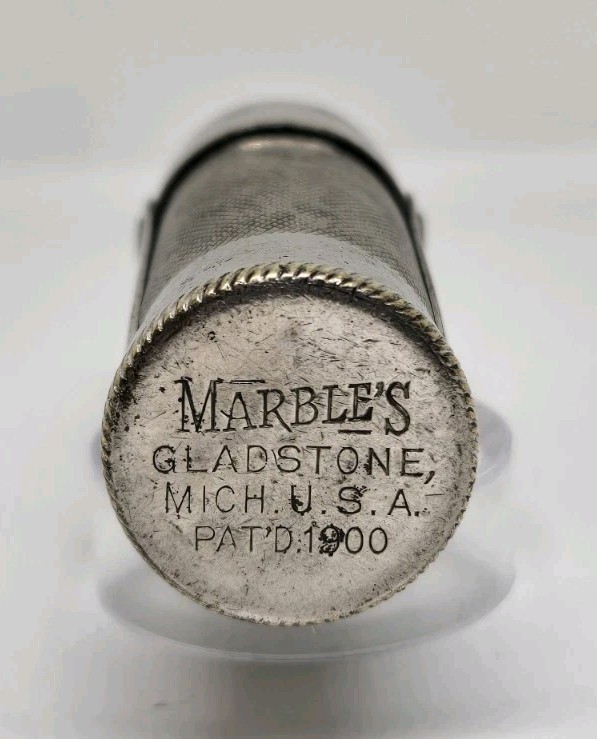 VINTAGE MARBLE'S WATERPROOF MATCH SAFE