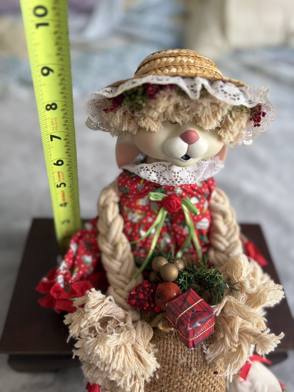 House Of Lloyd Christmas Around The World Flossie rabbit cottage core vintage 