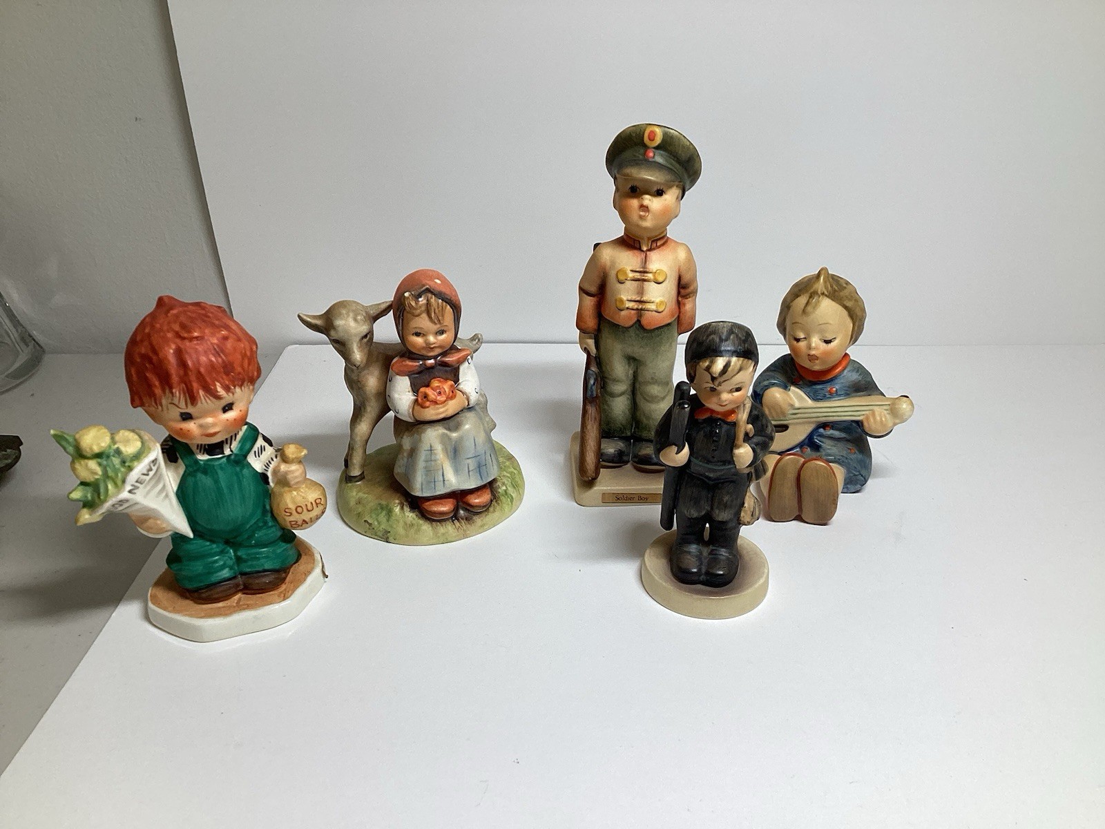 Vintage 1960s Goebel figurines Lot Of 5