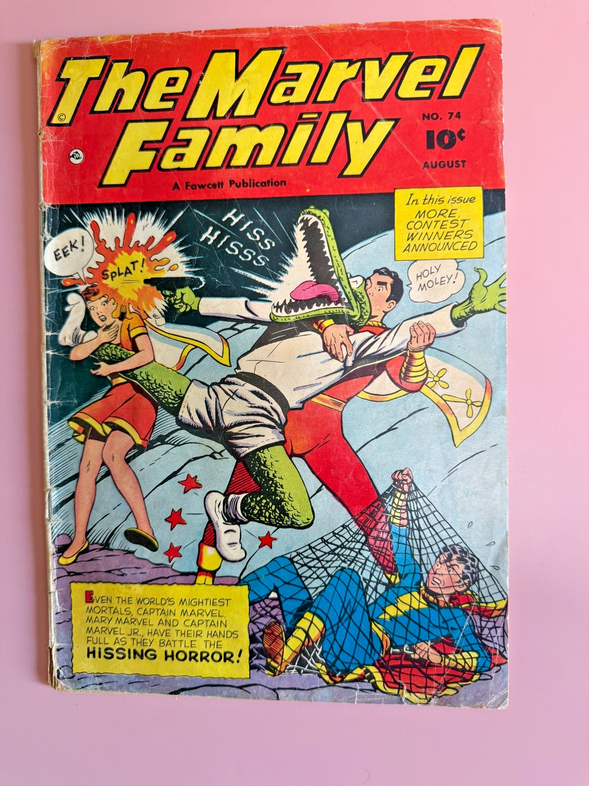 The Marvel Family No.74 A Fawcett Publication Comic Book The Marvel Family No.74 A Fawcett Publication Comic Book