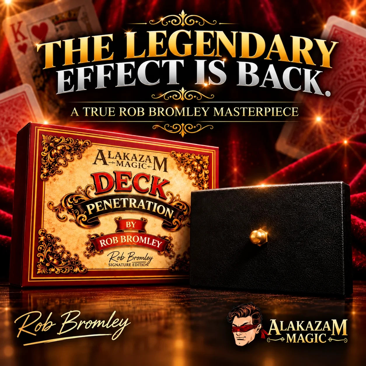 The Deck Penetration by Rob Bromley - MAGIC TRICK