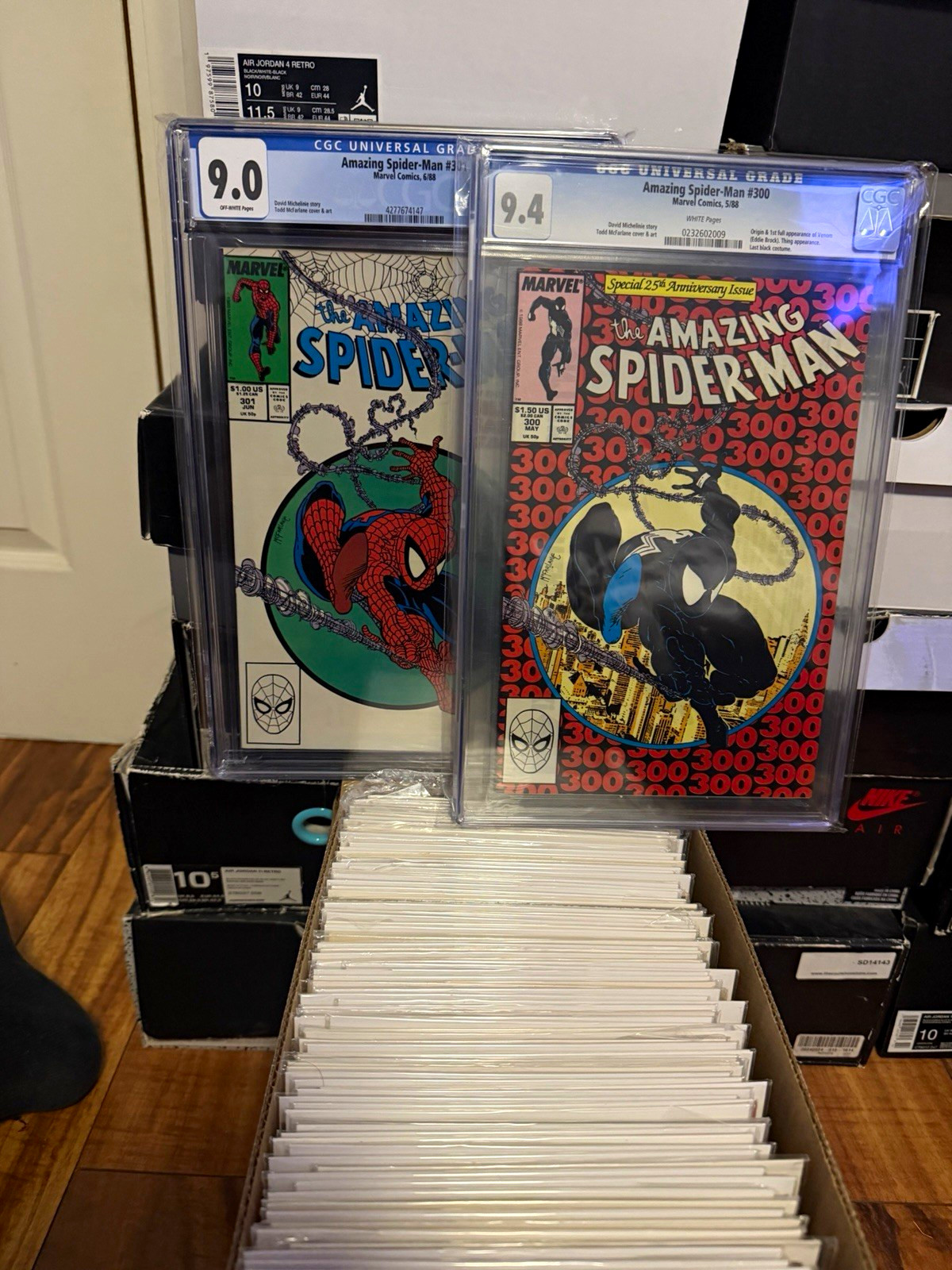 The Amazing Spider-Man issues 300-400 complete run, 316, 361, 300, 301 The Amazing Spider-Man issues 300-400 complete run, 316, 361, 300, 301