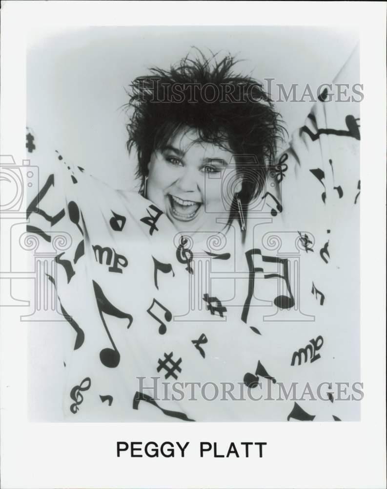 1989 Press Photo Peggy Platt, Seattle Comedian - lrp91468