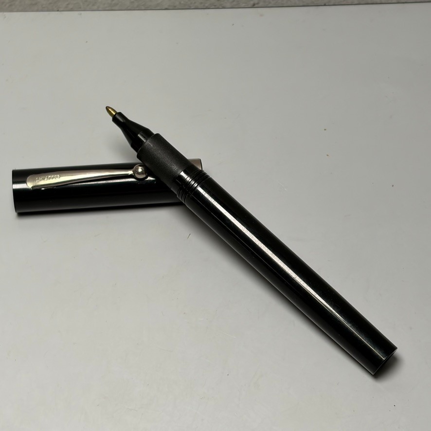 VTG SHEAFFER BLACK BODY PLASTIC BALL POINT PEN Executive Desk Fat Body VTG SHEAFFER BLACK BODY PLASTIC BALL POINT PEN Executive Desk Fat Body
