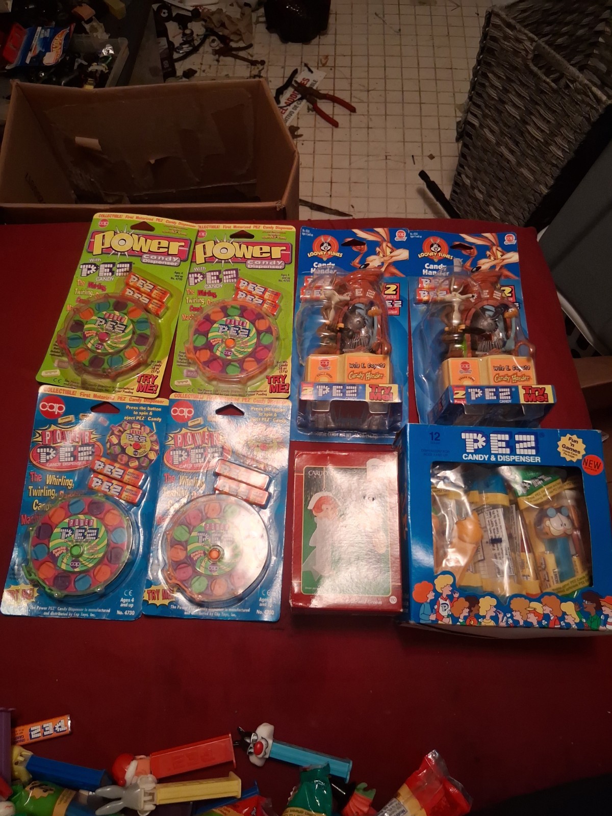 Huge 1980s And 1990s PEZ Lot 80 Plus ITEMS