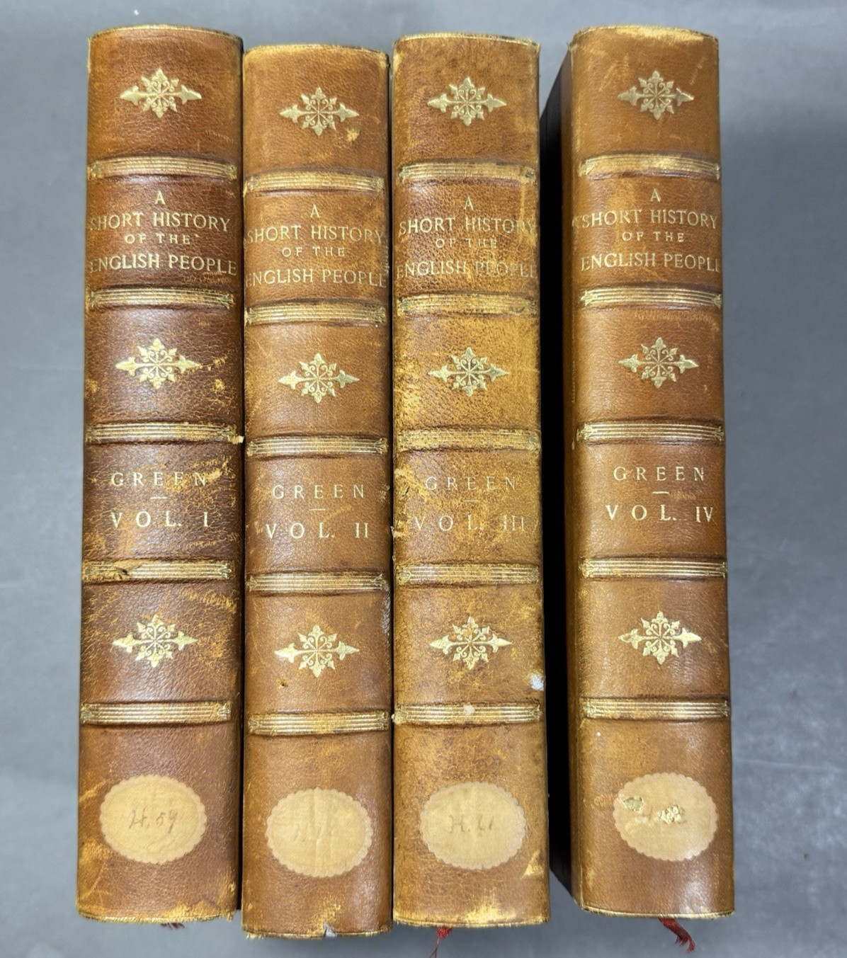 A Short History of the English People by J.R. Green 1899 England Illustrated