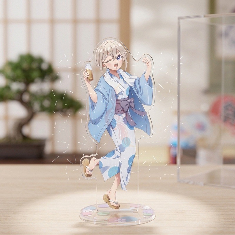 New The 100 Girlfriends Love You Yakuzen Yaku Shizuka Eiai Acrylic Standee Sign