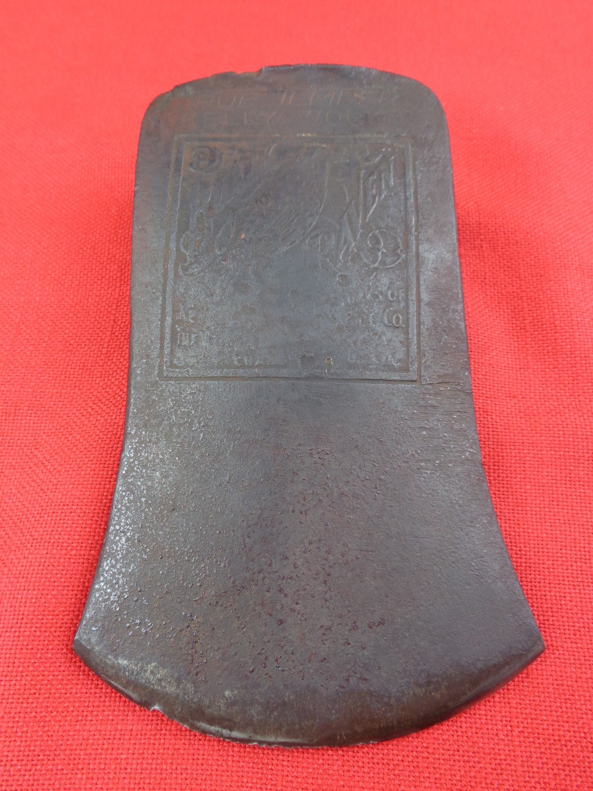 Antique Kelly Works True Temper Black Raven Axe Head