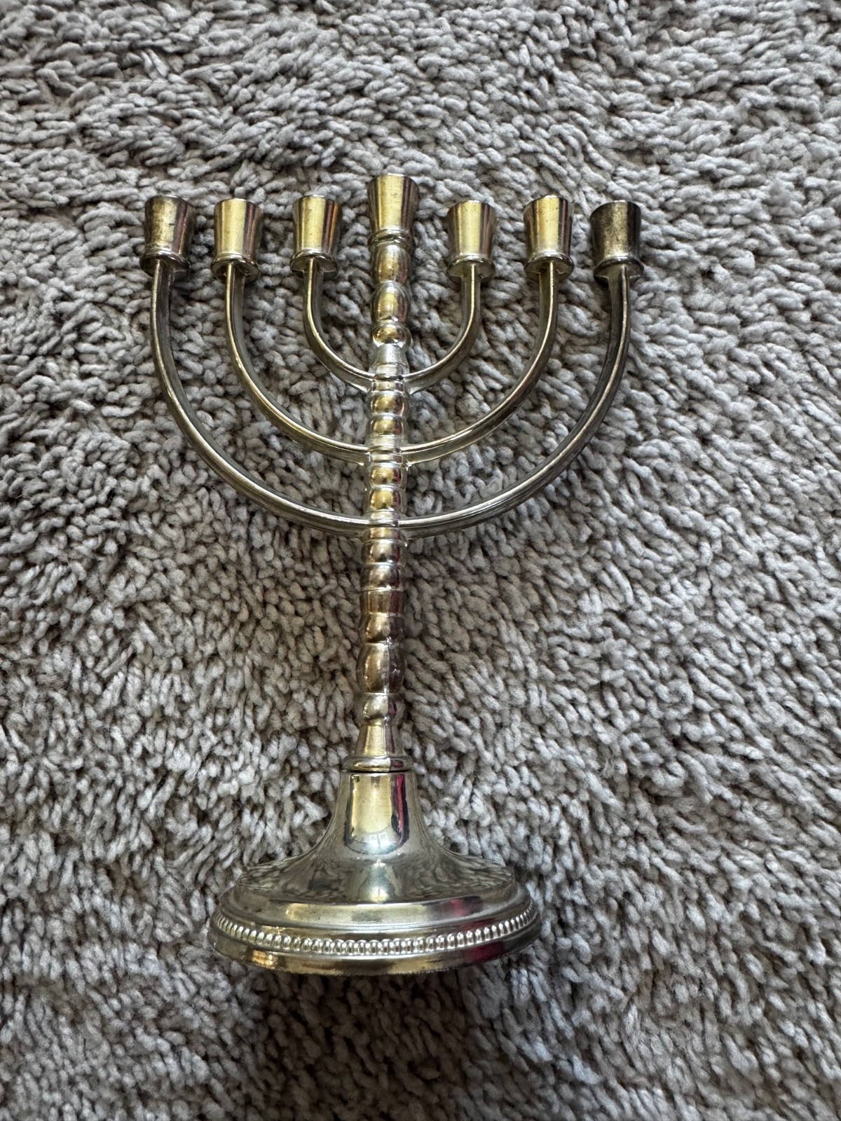 Vintage Amy Artwork Menorah Israel