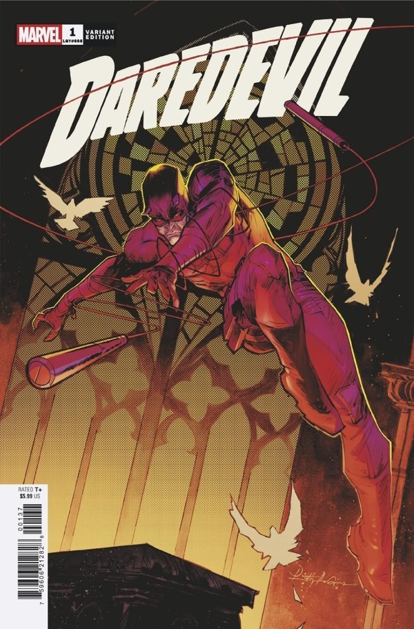 DAREDEVIL #1 - PARTHA PRATIM TRADE VARIANT RATIO 1:200 DAREDEVIL #1 - PARTHA PRATIM TRADE VARIANT RATIO 1:200