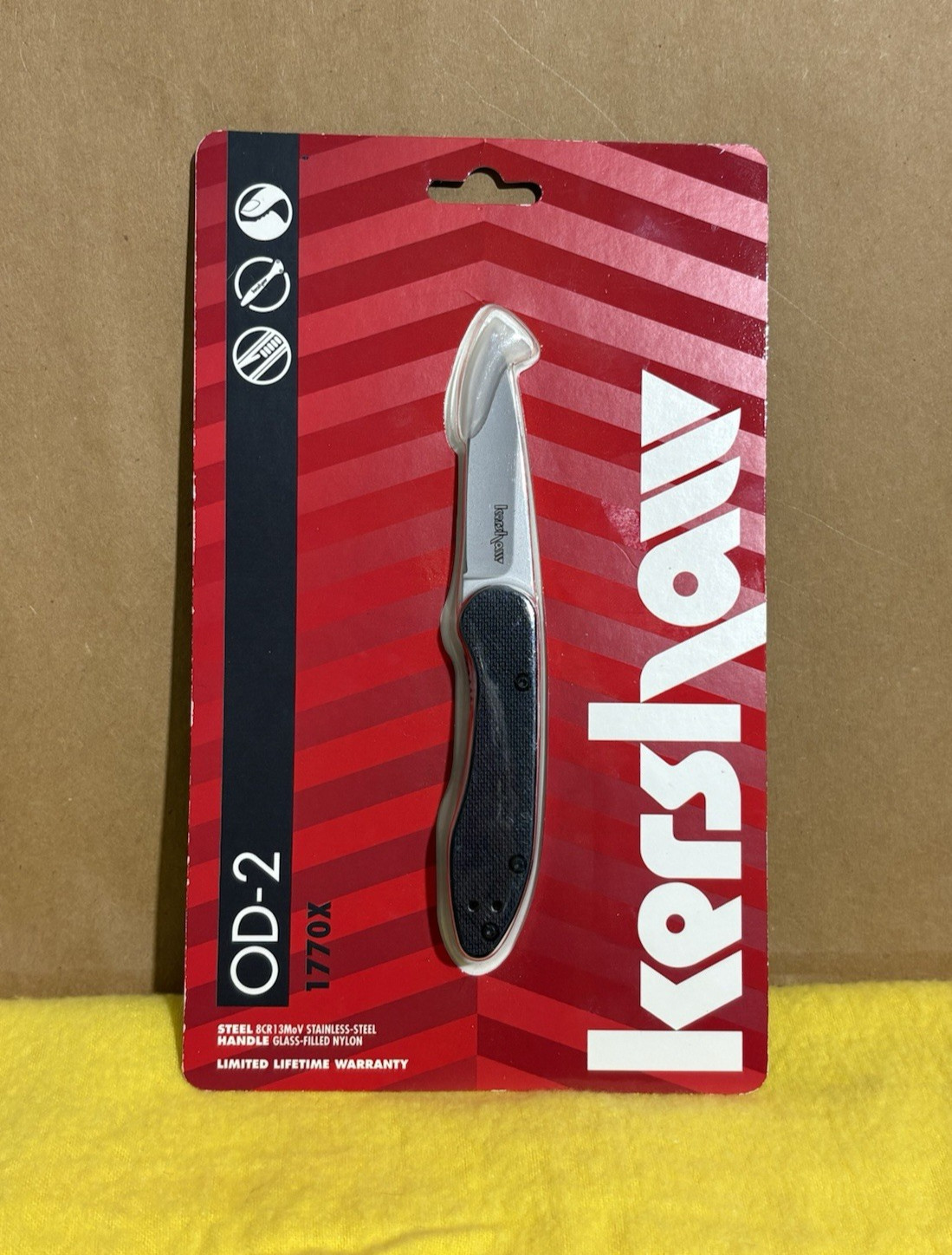 Kershaw OD-2 1770X Pocket Knife Discontinued New Sealed Collectible NOS