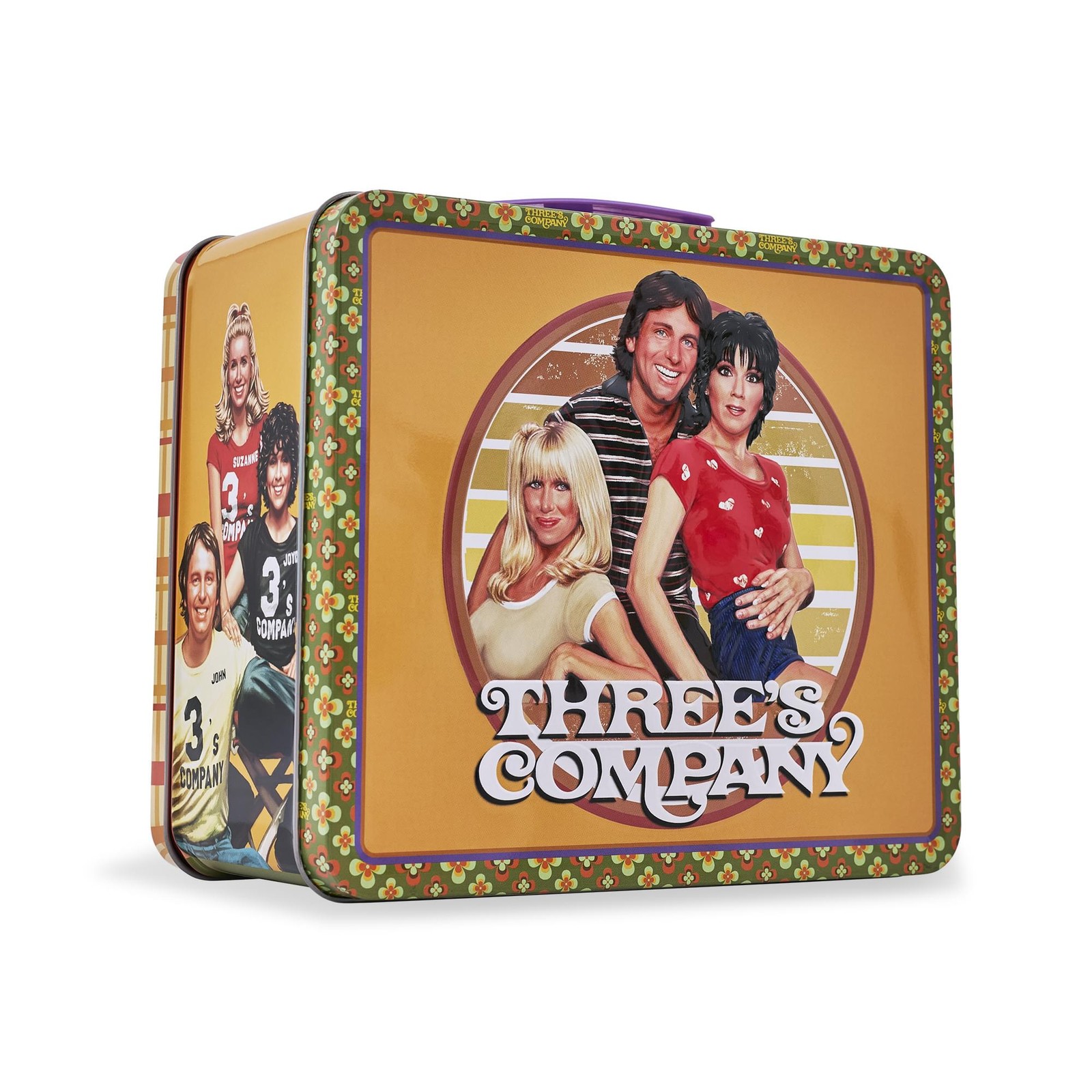 Three's Company Retro Metal Lunchbox Three's Company Retro Metal Lunchbox