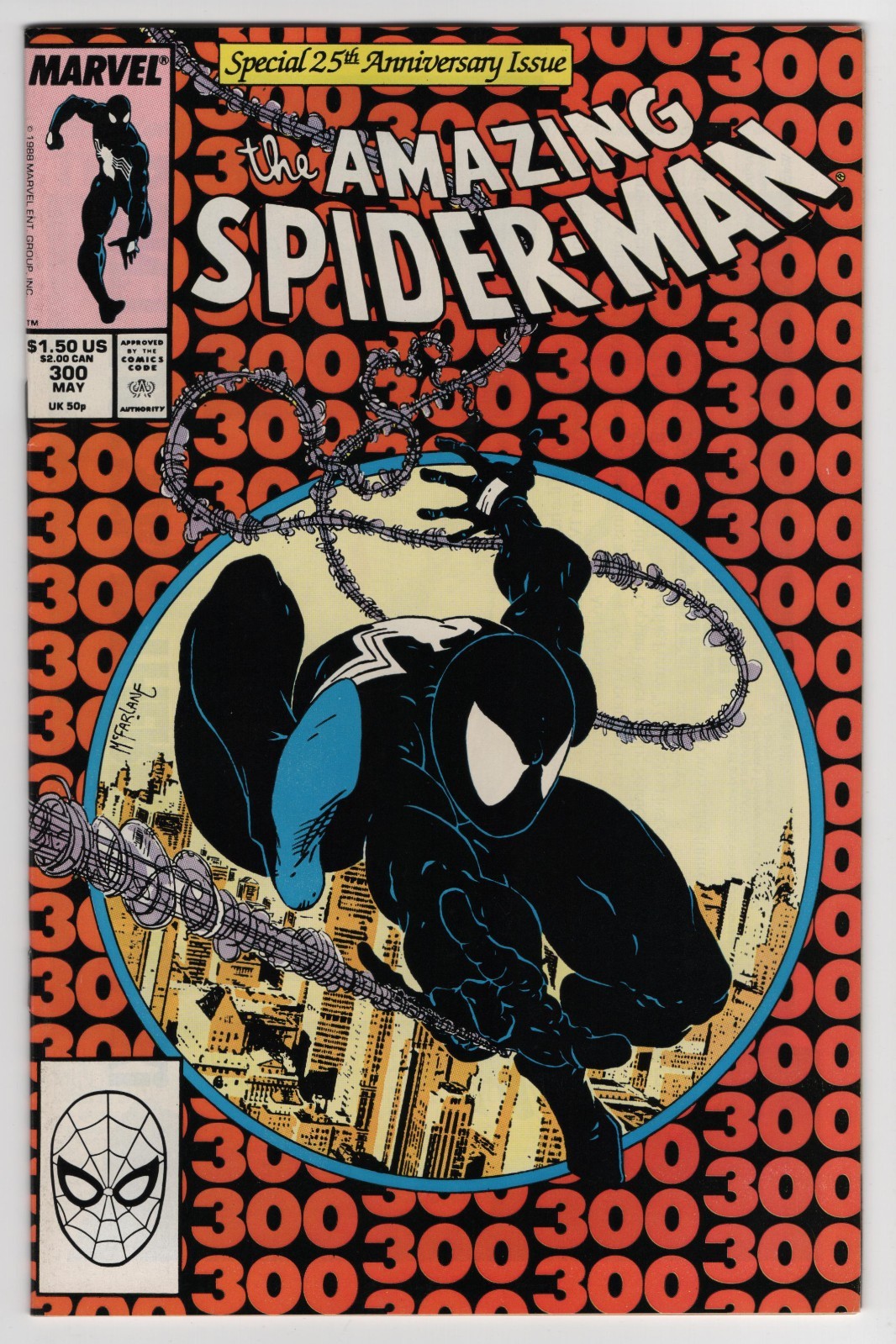 The Amazing Spider-Man #300 Key Issue VF+ 8.5 1st Venom Todd McFarlane The Amazing Spider-Man #300 Key Issue VF+ 8.5 1st Venom Todd McFarlane
