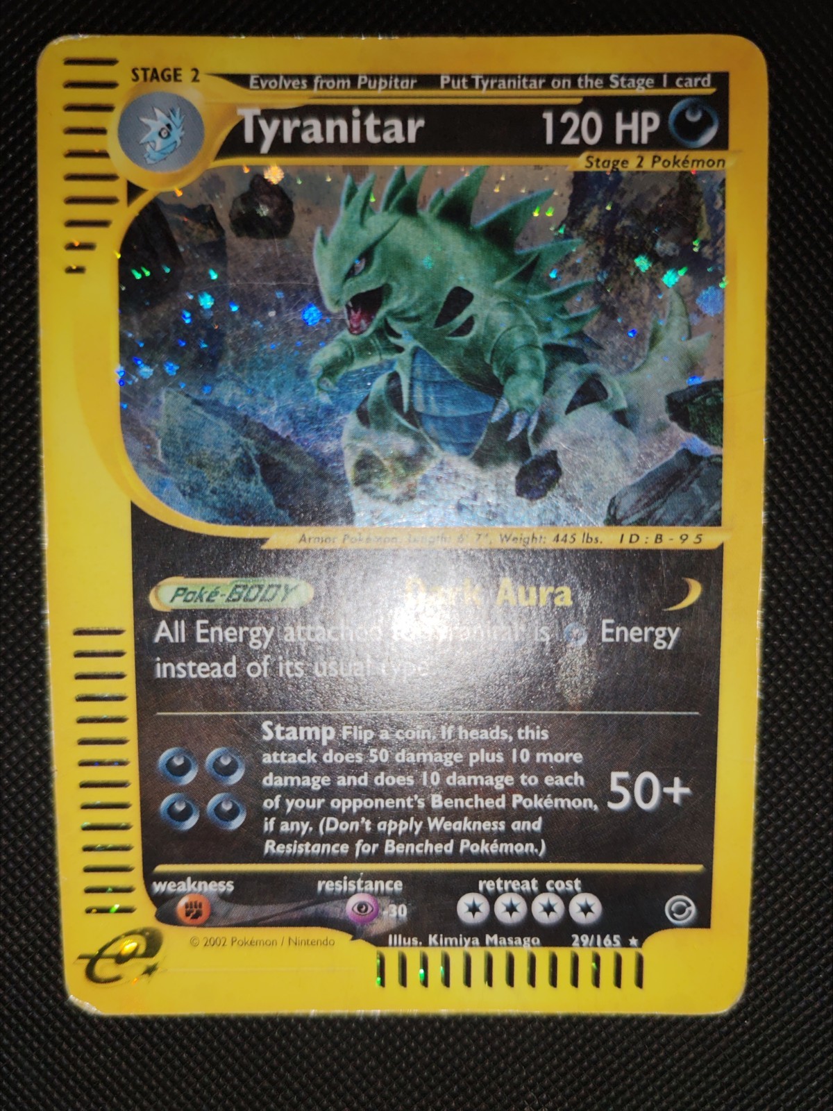 Tyranitar 29/165 expedition holo Eng Pokemon (2002)