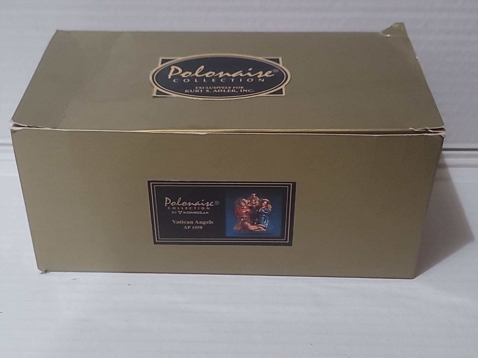 Kurt Adler Polonaise Komozja Vatican Angels Christmas Ornament AP 1048 VERY RARE