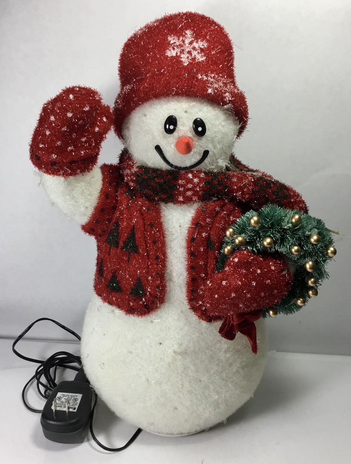 Vtg AVON 2002 Fiber Optic Light-Up Snowman Christmas Colors 16” WORKS (video) Vtg AVON 2002 Fiber Optic Light-Up Snowman Christmas Colors 16” WORKS (video)