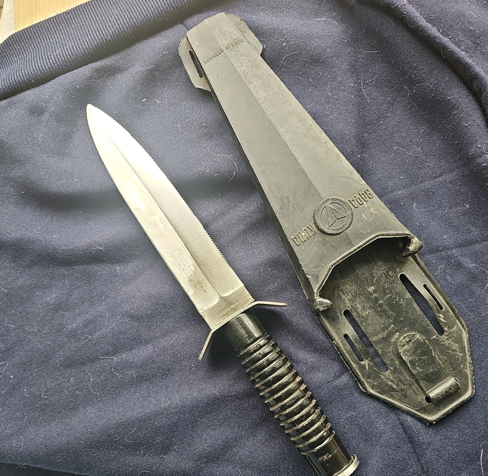 Vintage Puma Frogman Knife, Hunting Knife, Diving Fishing Knife Puma Solingen Vintage Puma Frogman Knife, Hunting Knife, Diving Fishing Knife Puma Solingen